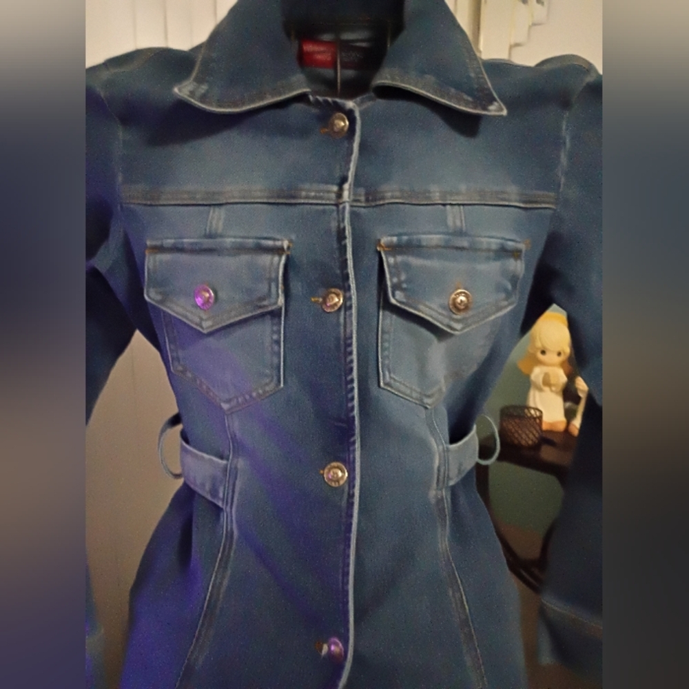 Younique Original Denim Dress Size Small - Picture 4 of 6